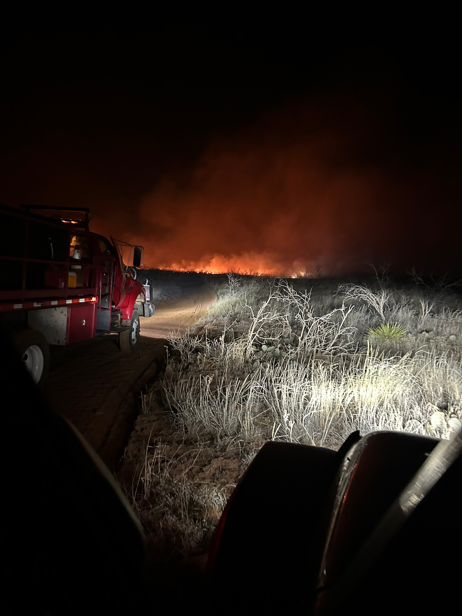 Smokehouse Creek Fire — field photo